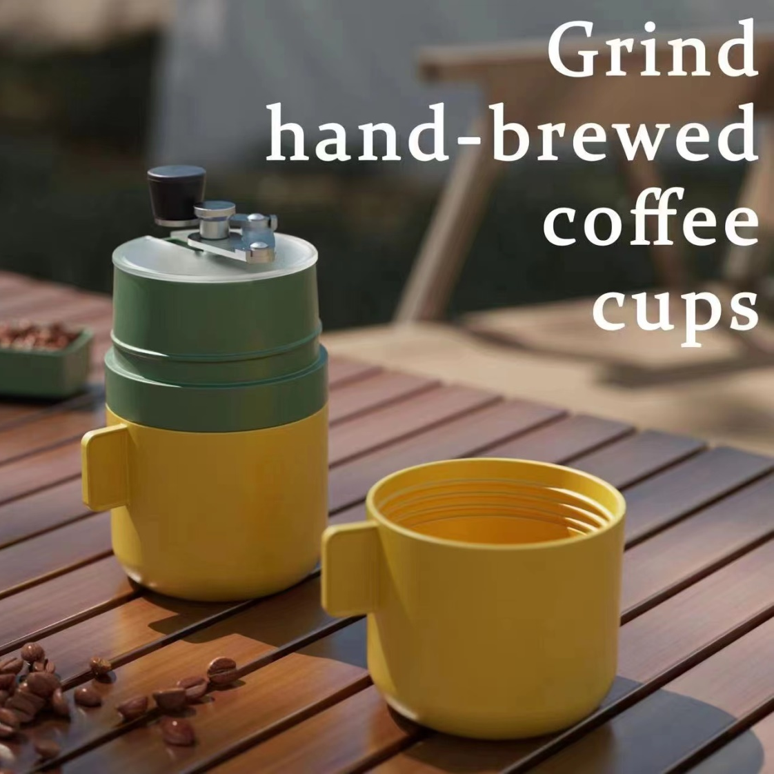Portable coffee maker-Coffee grinder-Coffee mug-Portable espresso machines