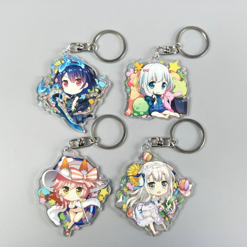 Acrylic charm-Anime-Personalised gifts-Laser cutting